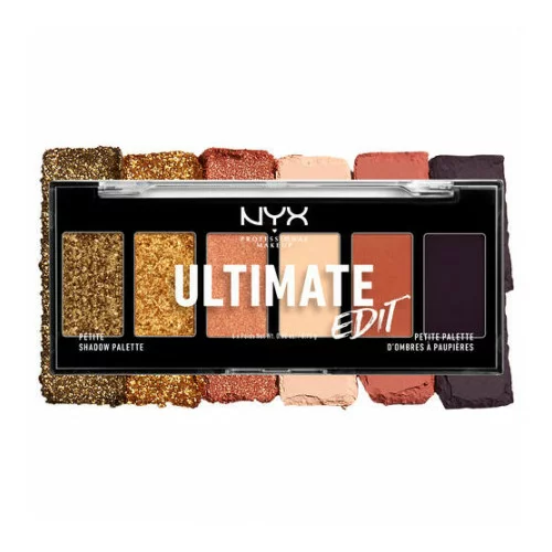 NYX Professional Makeup paleta senčil - Ultimate Edit Petite Shadow Palette - Utopia