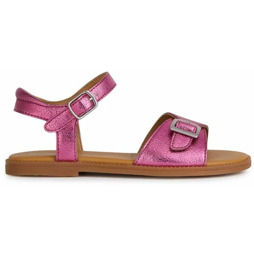 Geox Otroški sandali SANDAL vijolična barva