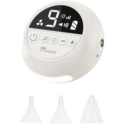 Momini Automatic Nasal Aspirator Sniffley aspirator za či&amp;scaron;čenje nosu električna 1 kos Slike
