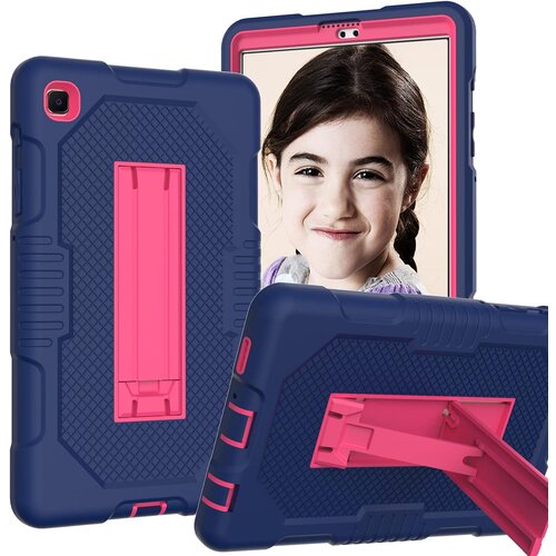 NIKCORP Ovitek za Samsung Galaxy Tab A7 Lite 8.7 robusten s stojalom, trpežna za&scaron;čita pred udarci in padci, silikonski, temno moder, (5000139188) Cene