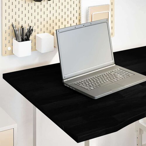 vidaXL Mizna plošča temno rjava 100x80x2,5 cm trdna hrastovina Cene