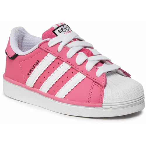 Adidas Tenisice 'SUPERSTAR' ružičasta / bijela