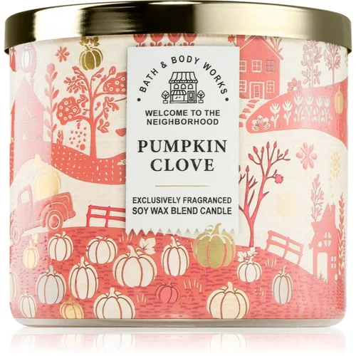 Bath & Body Works Pumpkin Clove dišeča sveča 411 g