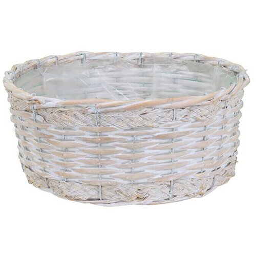  Okrugla tegla za cvijeće (Vanjska dimenzija (&amp;oslash; x V): 30 x 13 cm, prirodni materijali) Slike