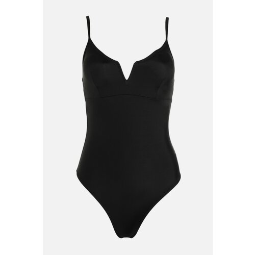 Trendyol Black V-String Swimsuit Slike