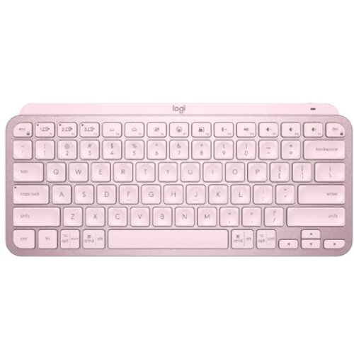 Logitech Tastatura Wireless gaming MX Keys Mini US roze 920-010500 Cene