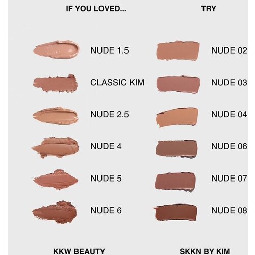 SKKN BY KIM Make-up Soft Matte Lip Color matirajoča &amp;scaron;minka odtenek Nude 10 2.4 ml Slike