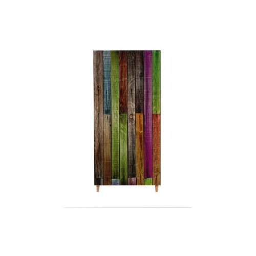 Hanah home Ormar Stil 90x192x52cm Hrast Slike