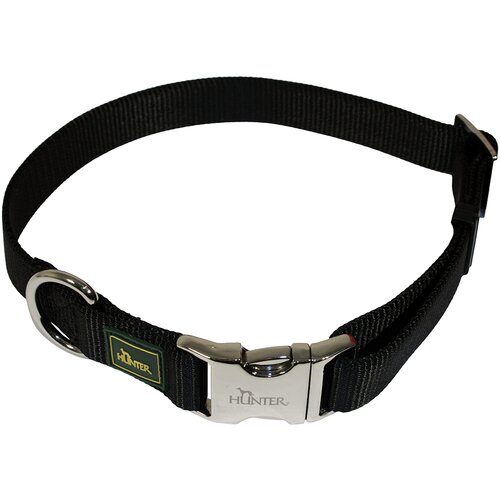 Hunter ogrlica Vario Basic Alu-Strong - crna - Veličina L: 45 - 65 cm opseg vrata Cijene