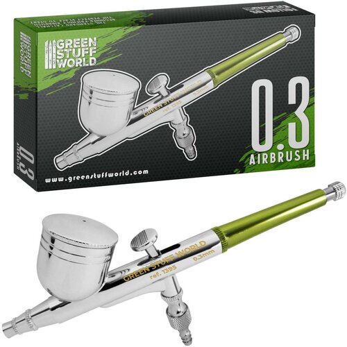 Green Stuff World Dual Action Airbrush 0.3mm | Aerograf 0,3mm Slike