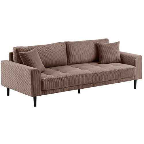 House Nordic Smeđa sofa od samta 210 cm Lido &ndash; Cijene
