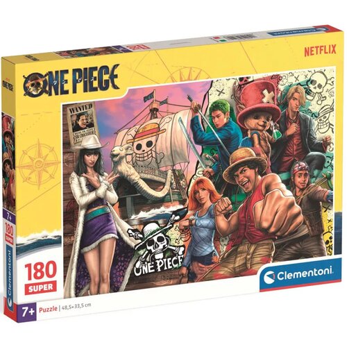 Clementoni One Piece Supercolor slagalica od 180 komada - Slike