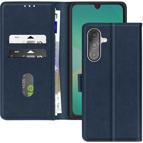 AVIZAR Ohi&scaron;je za Samsung Galaxy A26 Zaklopka Wallet and Video Holder, Modra noč, (5000014385) Cene