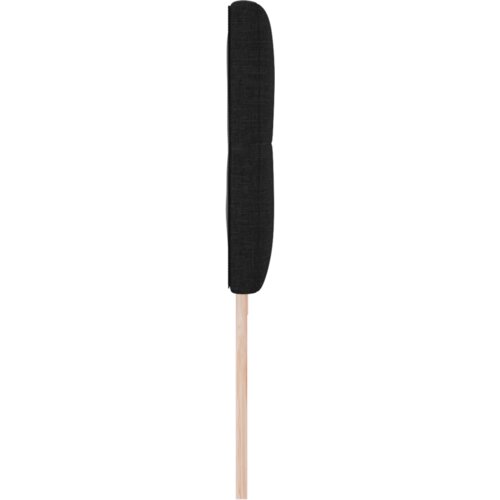 VidaXL led uzglavlje s button utupljeno crno 100 cm tkanina Slike