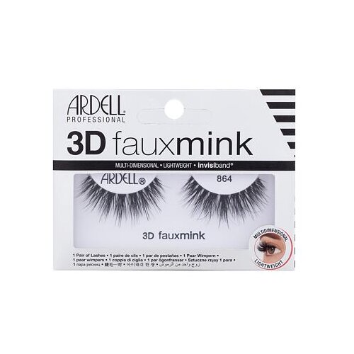 Ardell 3D Faux Mink 864 višeslojne umjetne trepavice 1 kom nijansa Black Cijene