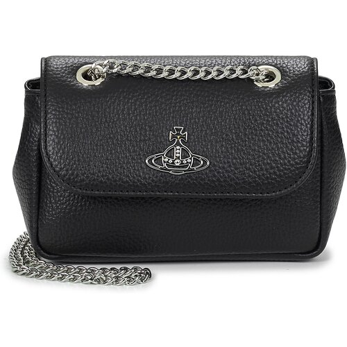 Vivienne Westwood Torbe za čez ramo SMALL PURSE CHAIN Črna Slike