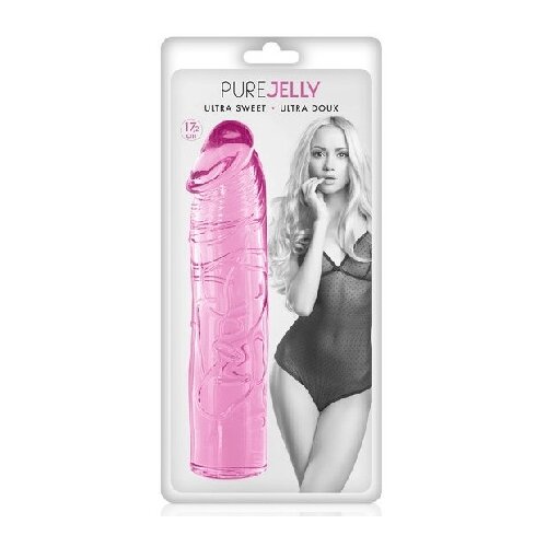 Mekani prozirni dildo | Pure Jelly Pink 17.2 cm Cene