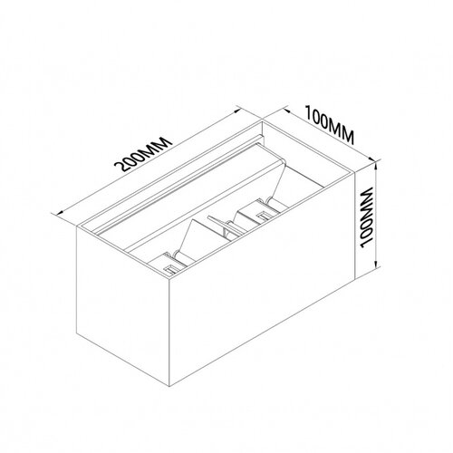  led svetiljka A310/2 zidna 24W 3000K IP54 siva Cene