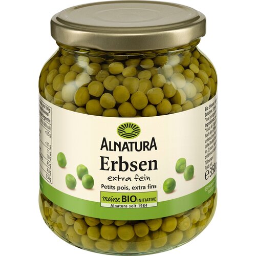 Alnatura Bio ekstra fini grašak, staklenka - 230 g Cene