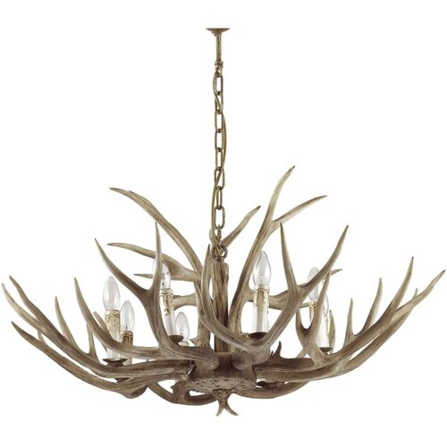 Ideal Lux luster na lancu chalet 8xE14/40W/230V u obliku rogova Slike