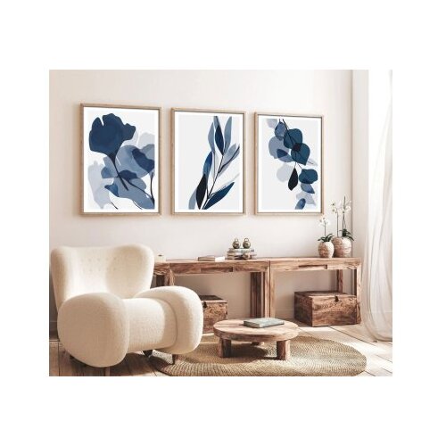 Wallxpert Uramljena slika Huhu207, 20x30 cm, 3 dijela Slike