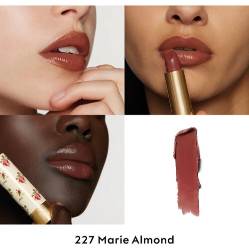 Gucci Beauty Rouge &amp;agrave; L&amp;egrave;vres Voile sjajilo za usne nijansa 227 Marie Almond 3.5 g Slike