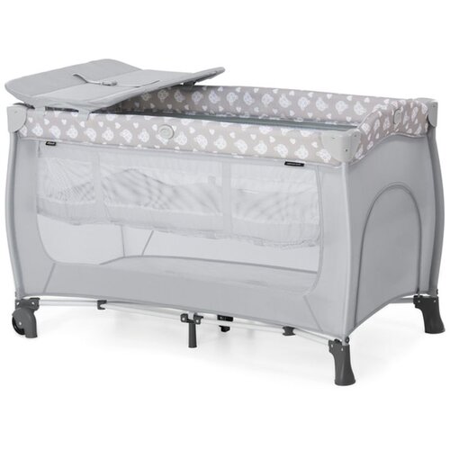 Hauck putni krevetić Sleep N Play Center - teddy grey Slike