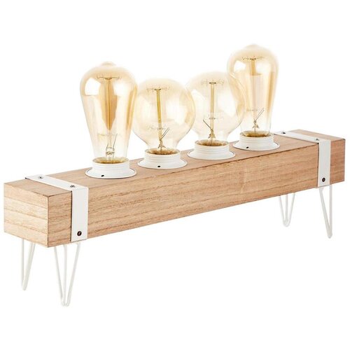 Brilliant Stona lampa WHITEWOOD 4xE27/60W/230V Cene
