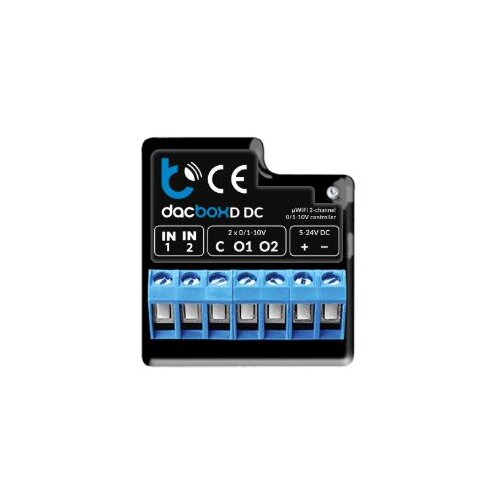 BLEBOX dacBoxD DC - 0/1-10V ali 0-5V regulator moči, zatemnjevanja in hitrosti Slike