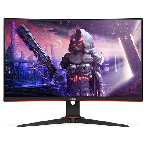  MONITOR AOC C24G2AE/BK 165Hz 23.6" Full HD VA Curved Monitor Full HD DP VGA, HDMI ZVUCNICI Cijene