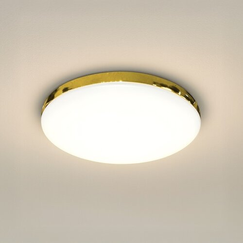  LED kupatilsko plafonsko svetlo MAYA LED/15W/230V, prečnika 33 cm, IP44, zlatno Slike
