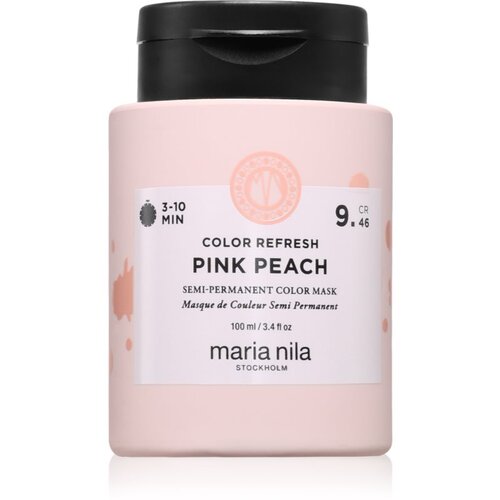 Maria Nila Colour Refresh blaga hranjiva maska bez trajnih pigmenata nijansa Pink Peach 9.46 100 ml Cijene