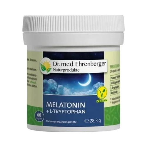 Dr. Ehrenberger Melatonin + L-triptofan - 60 kaps.