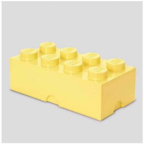 Lego kutija za odlaganje - svetlo žuta Cene