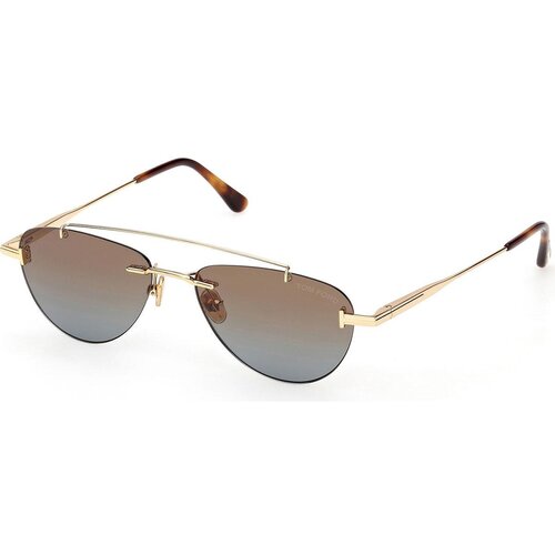 Tom Ford Astor 02 FT1356 30F ONE SIZE (55) Zlata/Rjava Cene