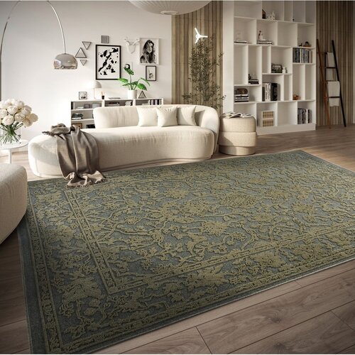 Villeroy &amp;amp; Boch Zelena preproga iz recikliranih vlaken 200x290 cm Ambroise &amp;ndash; Slike