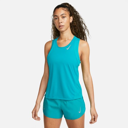 Nike w nk fast df tank, ženska majica za trčanje, plava DD5940 Cene