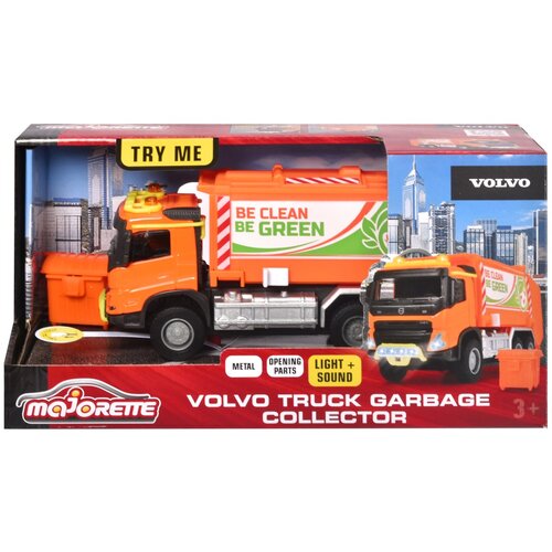 Majorette smetlarsko vozilo Volvo 18 cm Slike