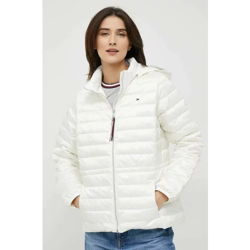 Tommy Hilfiger Pernata jakna za žene, boja: bijela, za prijelazno razdoblje