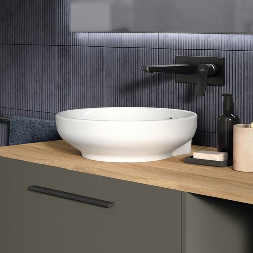Ideal Standard Pult kopalni&amp;scaron;ke omarice v hrastovem dekorju v naravni barvi 120x51 cm i.Life B &amp;ndash; Slike