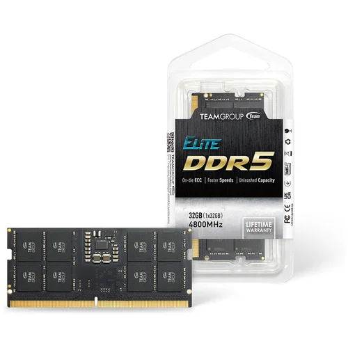 Team Group Teamgroup pomnilnik Elite 16GB DDR5-4800 SODIMM TED516G4800C40-S01