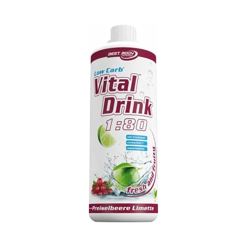 Best Body Nutrition Vital Drink - Brusnica - limeta