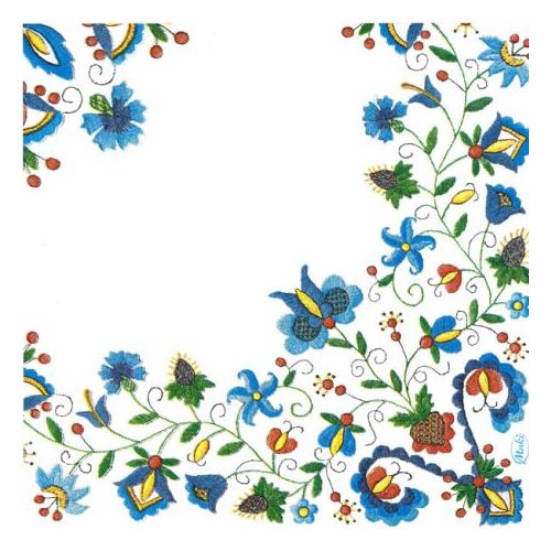 Salvete za dekupaž - Kashubian Folk 7 - 1kom Slike