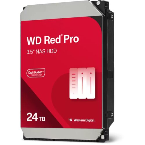 Western Digital trdi disk 24TB SATA3, 6Gb/s, 7200, 512MB red pro Cene