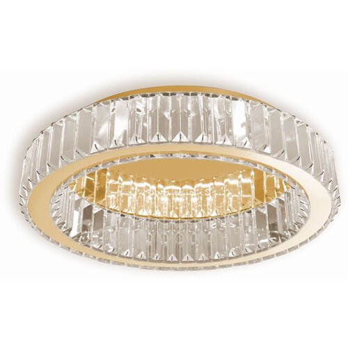 Toolight Kristalni Stropni Luster APP1721-C 50 cm Zlatni Slike