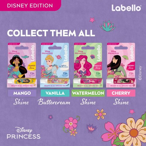 Labello Disney Princess Mango Shine vlažilni balzam za ustnice 4.8 g Slike