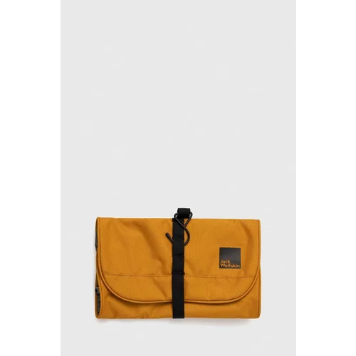 Jack Wolfskin Kozmetična torbica Konya rumena barva, 8007841