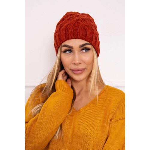 Kesi Cap with fleece Agnieszka K239 foxy Slike