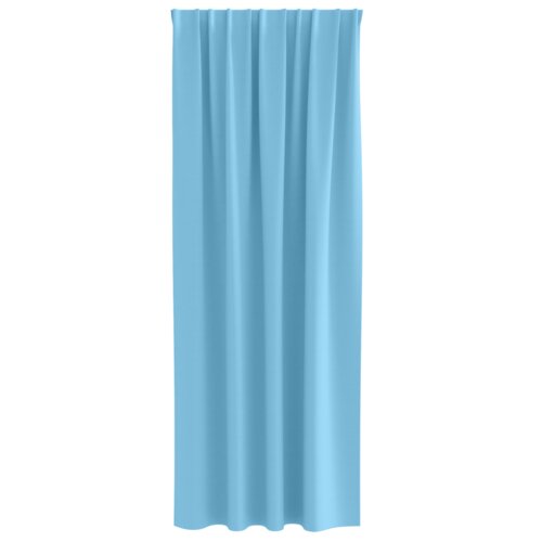 VidaXL Zavjese 2 pcs Svijetlo plava 245 x 140 cm Poliester Slike