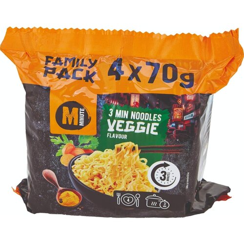  Nudle MINUTE povrće 4x70g Cene